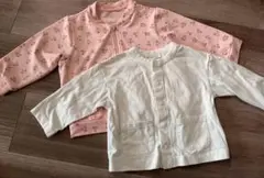 UNIQLO エアリズムUVカットメッシュブルゾン カーディガン 80cm