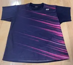 YONEX ストライプ Tシャツ Lサイズ