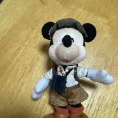 ディズニーランド ディズニー 41周年 ミッキー ぬいぐるみバッジ ぬいば