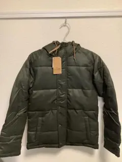 grn フード付きダウンジャケット Sサイズ オリーブ