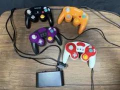 ゲームキューブ コントローラー &スイッチ、PC用4ポートハブ