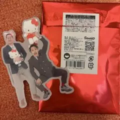 ヨシモト∞ホール×ハローキティ 缶バッジ ステッカー コットン・ケビンスら30組のムゲンダイレギュラーがハローキティと