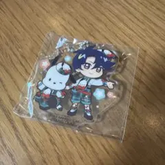 ひみつのアイプリ×サンリオキャラクターズアクリルキーホルダー　すばる　ポチャッコ