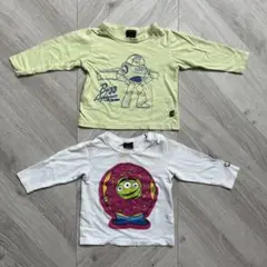 トイストーリー リトルグリーンメン Tシャツ 長袖 BABY DOLL