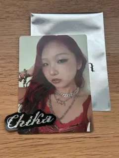 HANA ランダムフォトカード　ステッカー　チカ　トレカ　CHIKA
