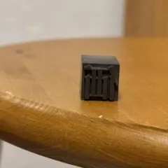 고도구 「가」금속 활자 활판 인쇄 판자 쇼와 레트로 가로 1.5 cm×세로 1.5 cm