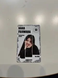 Unicorn 藤原南奈 ダーツカードのサムネイル