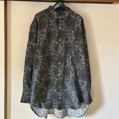 COMME CA DU MODE MEN 総柄 ペイズリー柄 シャツ M