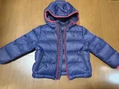 POLO ネイビー ダウンコート フード付き　3Tサイズ