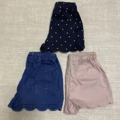 3点セット ハートポケット パンツ