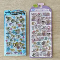 うるちゅる POP SEAL パワーパフガールズ パワパフ バブルス 3Dシール