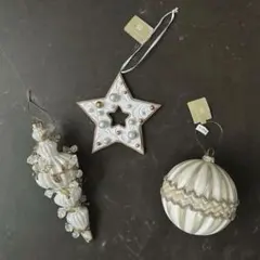 アメリカUSAクリスマスツリーオーナメントボール&ドロップチャーム