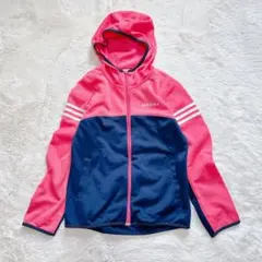 アディダス ジャージパーカー ジップアップフード付 スポーツウェア トレーニング