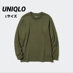 ◆ UNIQLO ユニクロ　ソフトタッチ　クルーネック　Tシャツ　L