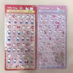 [正規品] ハローキティ ボンボンドロップシール　ミニ　レッド　ピンク　サンリオ