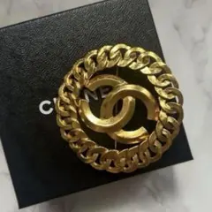 T&T様 CHANEL ココマーク フェザー ブローチ ゴールド - メルカリ