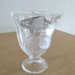 HOYA Crystal ROSE BOWL花瓶 ガラス製