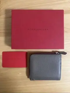 bonaventura ミニジップカードホルダーウォレット(マラカイトグリーン