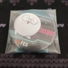 ☆CrazyRaccoon 缶バッジ Jasper じゃすぱー ホロ