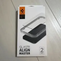 Spigen GLAS.tR ALIGN MASTER 2 PACK のうち1つ