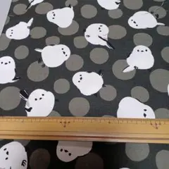 小鳥生地　ブラックジャンボシマエナガ