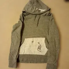 Mサイズ グラニフ×ゲゲゲの鬼太郎コラボ ぬりかべパーカー