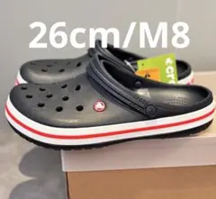 新品未使用　男女兼用　クロックス サンダル クロックバンド ネイビー