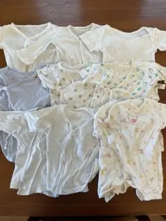 コットン製コンビ肌着9点セット