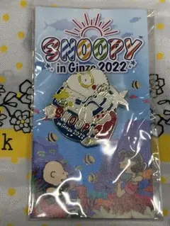 SNOOPY in Ginza 2022 ピンバッジ
