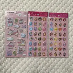 クレヨンしんちゃん＆ディズニープリンセスシールセット