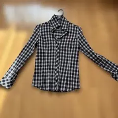 BLUEBERRY 長袖チェックシャツ