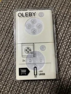 OLEBY 人感センサーライト 2個入り