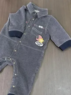 【値下げしました‼️】Buddy Lee 【80】ストライプロンパース