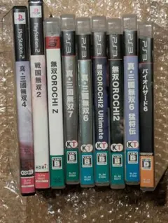 無双シリーズソフト(ps2 ps3)、バイオ6まとめ売りセット