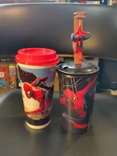 スパイダーマン 海外限定　ドリンクホルダー スパイダーマン フィギュア付 ドリンクホルダー ブランドニューデイ