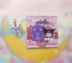 【オリジナル】クロミ 目印チャームアクリルキーホルダー＆クロミアクリルコースター