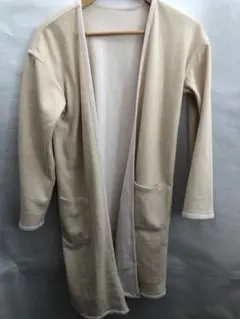 ニコアンド　ロングカーディガン　リバーシブル