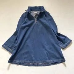 【未使用】MOUSSY DENIM HIGH NECK MINI ドレスのサムネイル