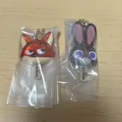 ディズニー ズートピア アイスキャンディー チャーム　ニック　ジュディ
