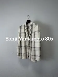 Yohji Yamamoto 80s GABA Check Jacket - メルカリ