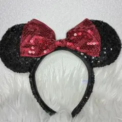 【ディズニー】 ミニーちゃんカチューシャ