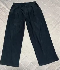 ※今週限定価格　Iroquois 黒 ワイドパンツ