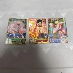 ワンピース トレーディングカード 3枚セット