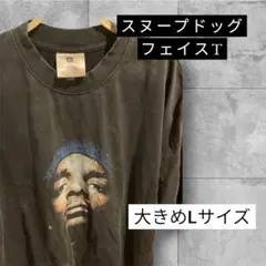Snoop Dogg フェイスTシャツ ブラック Lサイズのサムネイル