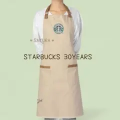 未使用:スターバックス30YEARSボックス カフェエプロン➁ - メルカリ