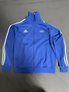 【美品希少Y2K】00s adidas トラックジャケット 7406 青×白のサムネイル