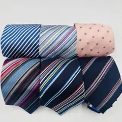 Paul Smith ポールスミス ネクタイ5本 まとめ ※タバコ臭 小