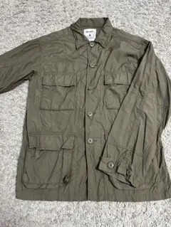 美品！ニコアンド☆おしゃれミリタリーシャツジャケット　L