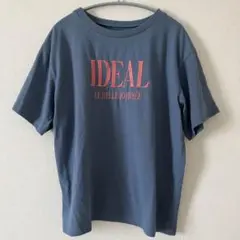 GRL ロゴ刺繍Tシャツ