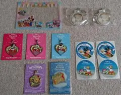 ディズニー・チャーム等グッズ10点セット